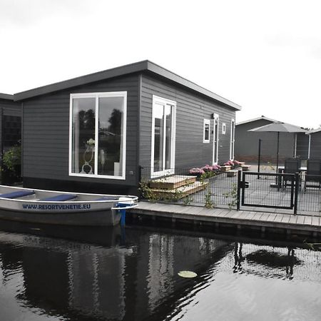 Chalet 'Het Giethoornsche Meer' Ngoại thất bức ảnh